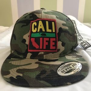 NWT Camouflage ‘Cali Life’ Hat